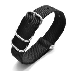 Tactical Nylon Watch Bands (Black) Tactical Nylon Watch Bands (Black)